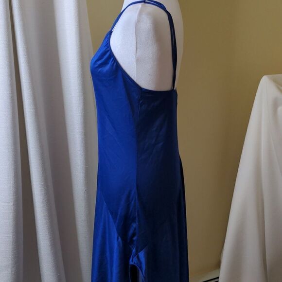 Undercover Wear Medium Vintage Sapphire Blue Lingerie Nightgown - Picture 10 of 14
